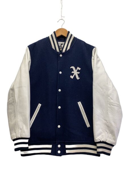 XLARGE(X-LARGE)(エクストララージ) / スタジャン/L/ウール/NVY