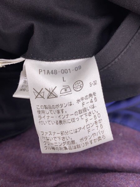 SANYO([イリョウ]サンヨー) / チェスターコート/L/コットン/BLK/無地