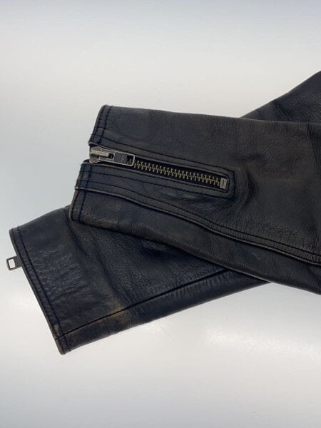 NUDIE JEANS(ヌーディージーンズ) / ダブルライダースジャケット/S