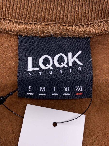 LQQK STUDIO(ルックスタジオ) / スウェット/2L/コットン/BRW/無地 