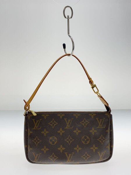 LOUIS VUITTON / 2)ポシェット・アクセソワール_モノグラム・キャンバス_BRW/PVC/BRW LOUIS VUITTON(ルイヴィトン) / 2)ポシェット・アクセソワール_