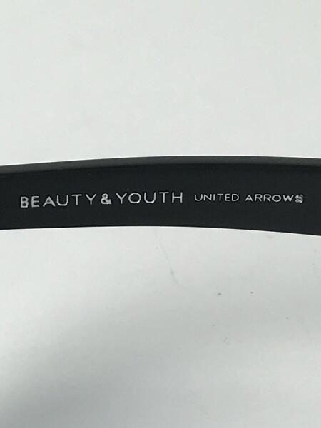 BEAUTY & YOUTH ブラック ボストン型サングラス za241g62_14e4.jpg