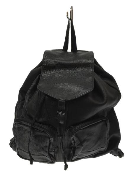DECADE(ディケイド) / オールレザーリュック/レザー/BLK/無地 | 中古品 
