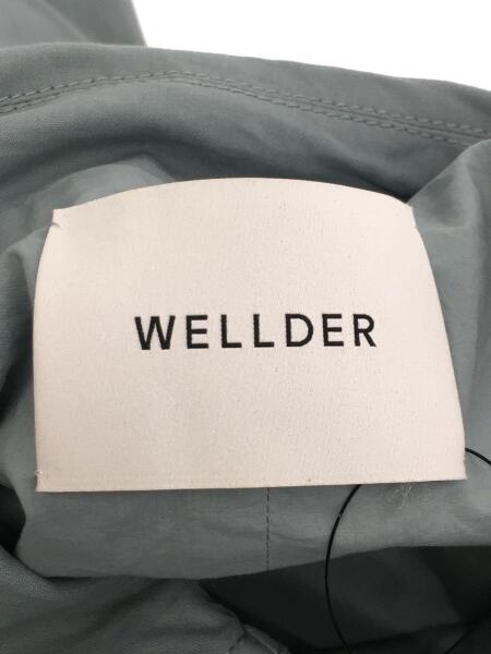 WELLDER(ウェルダー) / ステンカラーコート/3/コットン/ブルー 