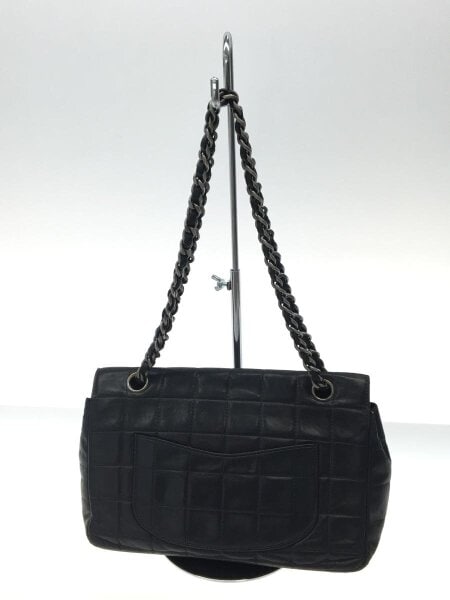 CHANEL(シャネル) / チェーンショルダーバッグ/レザー/BLK// | 中古品 