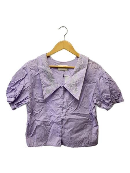 AMERI(アメリヴィンテージ) / MEDI EMBROIDERY COLLAR BLOUSE/半袖 