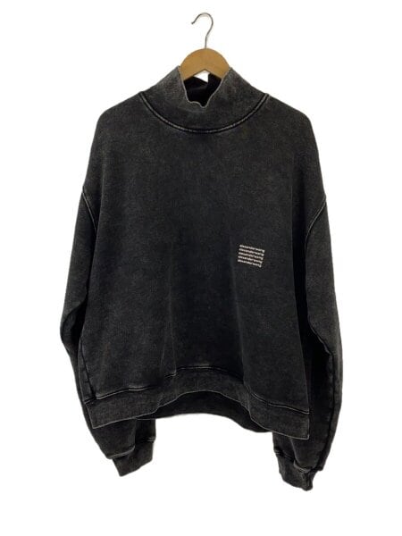 Alexander Wang(アレキサンダーワン) / 黒染めハイネックスウェット/L 