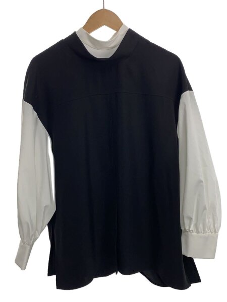 ENFOLD(エンフォルド) / OFF-NECK LAYERED PULLOVER/38/ポリエステル 