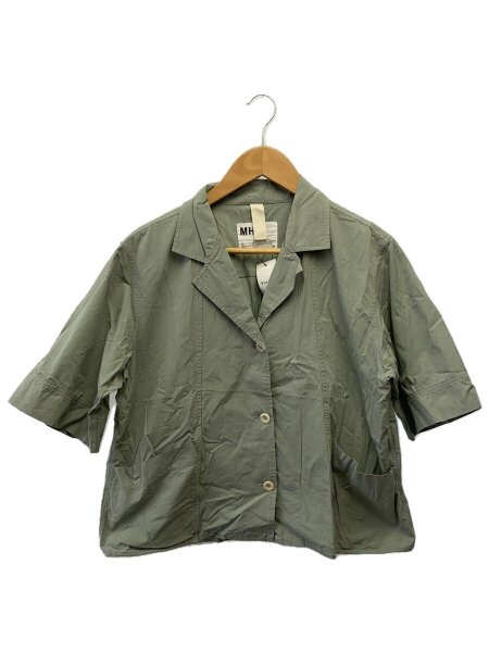MHL.(エムエイチエル) / 24SS WASHED COTTON SHIRTING/半袖シャツ/2 