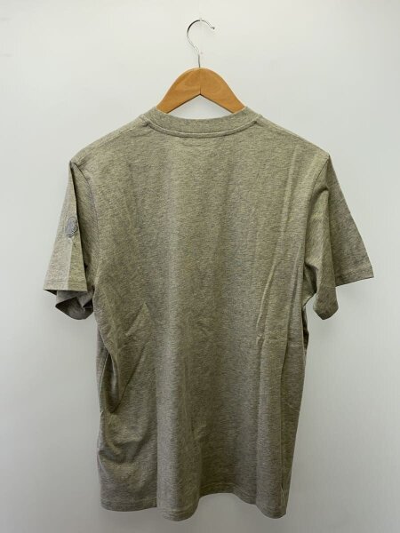 MONCLER / 25ss/CURVED LOGO S/S T-SHIRT/Tシャツ/M/コットン/GRY/K10918C00055 MONCLER(モンクレール) / 25ss/CURVED LOGO S/S T-SHIRT/Tシャツ/M