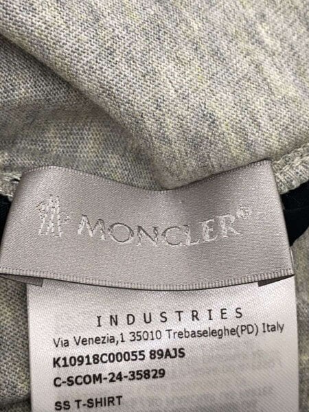MONCLER(モンクレール) / 25ss/CURVED LOGO S/S T-SHIRT/Tシャツ/M