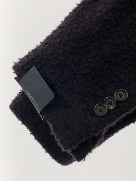 LARDINI(ラルディーニ) / ウール縮絨チェスターコート/50/ウール/BLK