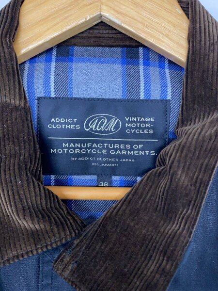 ADDICT CLOTHES(アディクトクローズ) / WAXED COTTON BMC JACKET/38 