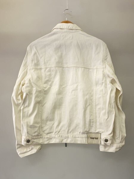 THE TOE(ザトゥー) / Olympia Denim Jacket/Gジャン/S/コットン/WHT