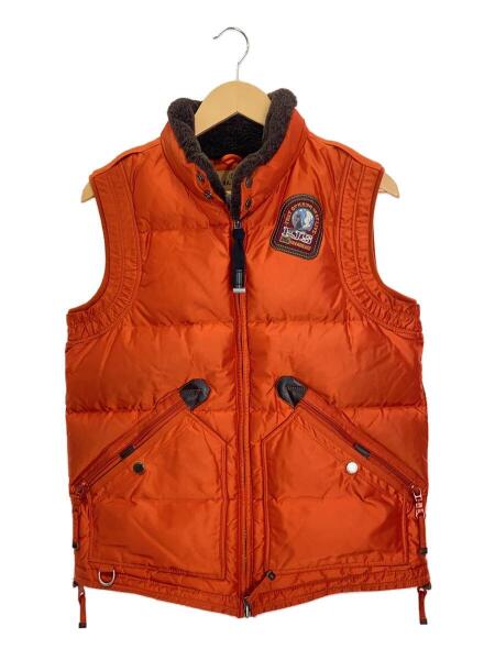 PARAJUMPERS(パラジャンパーズ) / ダウンベスト/M/ナイロン/ORN PARAJUMPERS(パラジャンパーズ) / ダウンベスト/M/ナイロン/ORN