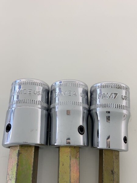 画像確認 中古品 ハンドツール snap-on スナップオン インチヘックス FA 六角