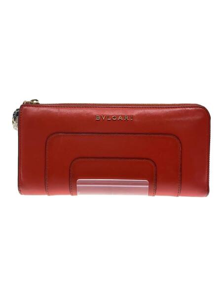 BVLGARI(ブルガリ) / 長財布/レザー/ORN/無地/レディース | 中古品の 