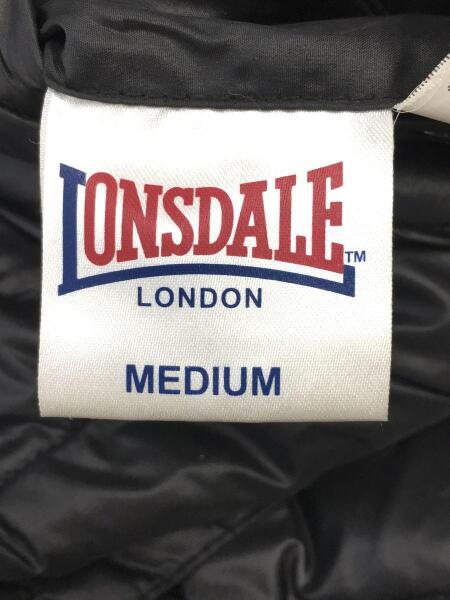 LONSDALE(ロンズデール) / スタジャン/M/ナイロン/BLK/リバーシブル