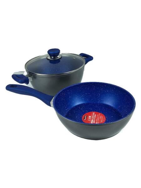 未使用【フレーバーストーン】24cmディープパン・キャセロールパン