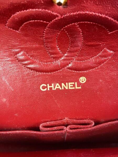 中古 シャネル CHANEL A01112 3番台 レディース ショルダーバッグ マトラッセ レッド ジャージー CHANEL(シャネル) / マトラッセ25/ショルダーバッグ/羊革/レザー