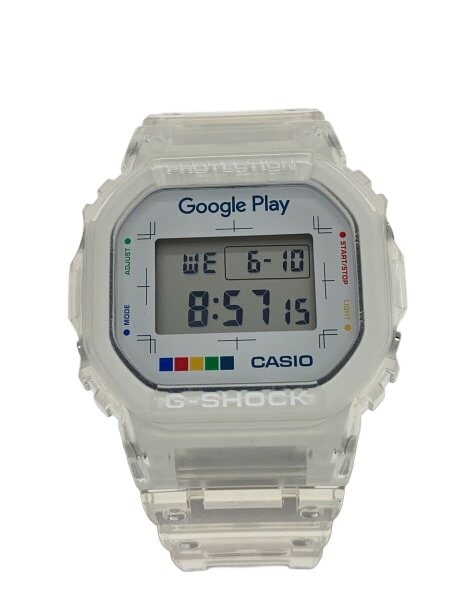 CASIO(カシオ) / 限定モデル/腕時計/デジタル/ラバー/WHT/CLR/SS/DW 