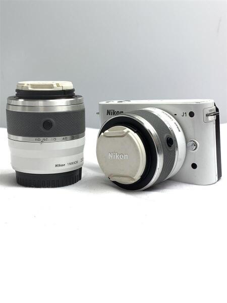 ニコン Nikon 1 J1ダブルズームキット (ホワイト) デジタル一眼 カメラ