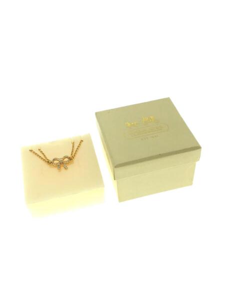 COACH(コーチ) / ブレスレット/--/GLD/レディース/リボン/箱付 | 中古 