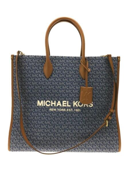 MICHAEL KORS(マイケルコース) / ハンドバッグ/デニム/BLU/総柄 