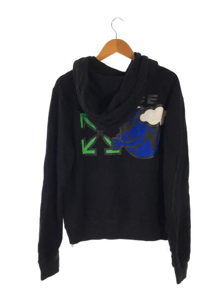OFF-WHITE(オフホワイト) / バックプリントフーディー/パーカー/M  