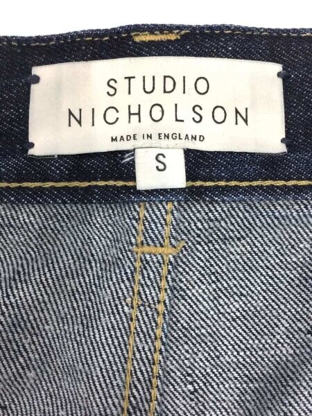 STUDIO NICHOLSON(スタジオニコルソン) / ボトム/S/デニム/IDG/PUCH 