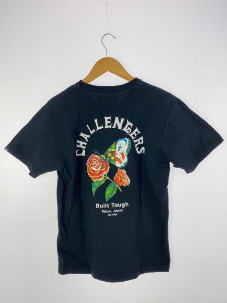 CHALLENGER(チャレンジャー) / Tシャツ/M/コットン/BLK/ピエロ・バラ 