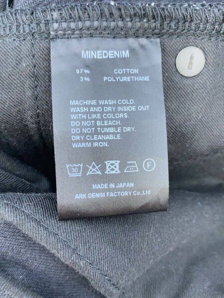 MINEDENIM(マインデニム) / ボトム/--/コットン/BLK/FPKH101NST-90-302 