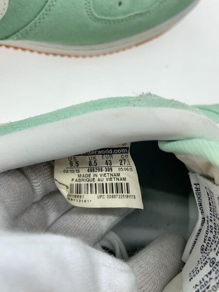 NIKE(ナイキ) / AIR FORCE 1/エアフォース/グリーン/488298-309/US9.5