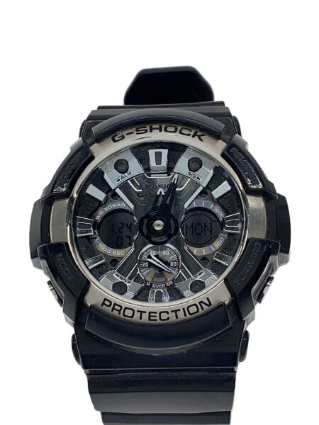 CASIO(カシオ) / クォーツ腕時計・G-SHOCK/デジアナ/ラバー/BLK/BLK/GA 