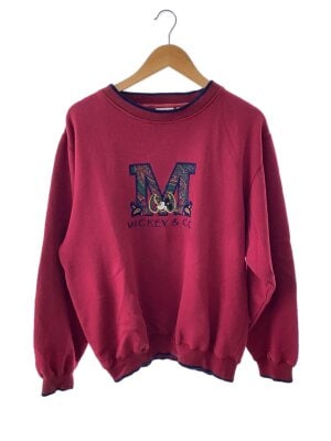 00sディズニーストア製コーデュロイ襟 カバーオール刺繍ミッキー&プルート古着 00sディズニーストア製コーデュロイ襟 カバーオール刺繍ミッキー