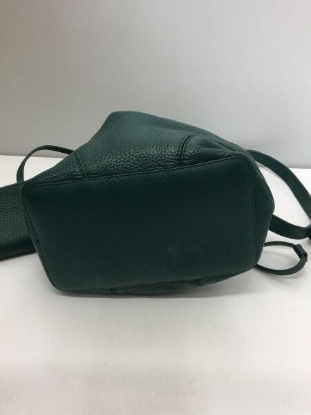 FURLA(フルラ) / 2WAY/巾着/ショルダーバッグ/レザー/GRN/無地/F6550 