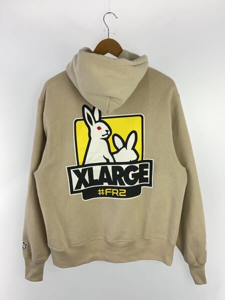 M XLARGE FR2 コラボ パーカー ベージュ beige 新品未使用品