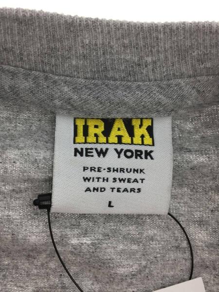 IRAK(アイラック) / アイラック/Tシャツ/L/コットン/グレー/プリント 