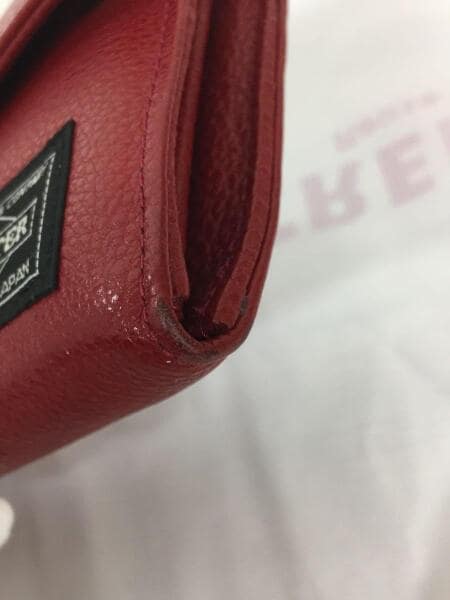 PORTER(ポーター) / ポーター/SHRINK/LONG PURSE/長財布/レザー/赤