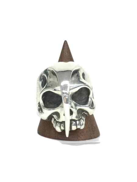DEVILOCK(デビロック) / SKULL RING/GARNI/21号/シルバー | 中古品の 