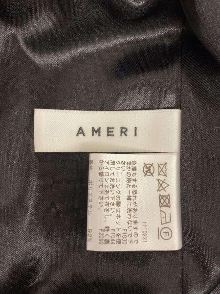 AMERI(アメリヴィンテージ) / ワンピース/S/ポリエステル/BLK/無地