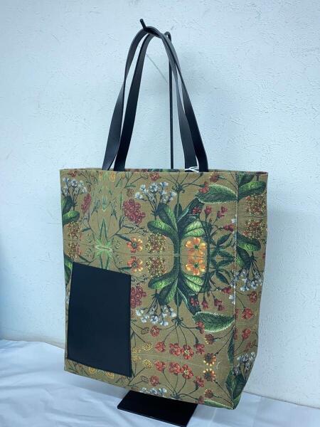 CABaN(キャバン) / トートバッグ/キャンバス/KHK/花柄/59-13-21-13101  