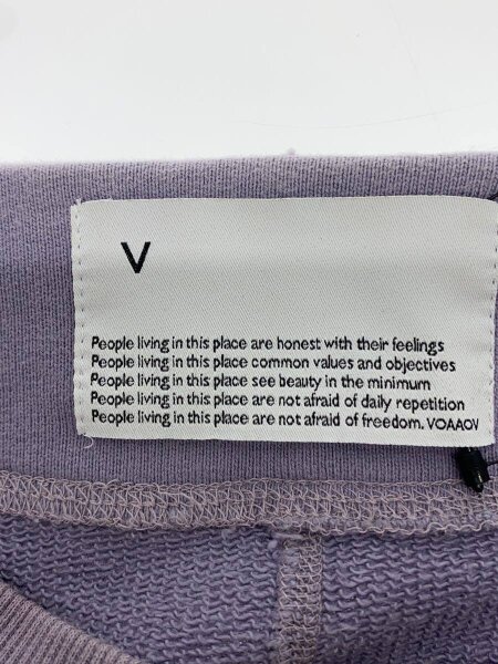VOAAOV(ヴォアーブ) / PILE KNITTING SWEAT Crew Neck Shirt 