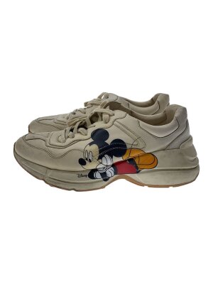 送料無料 激安 GUCCI◇ローカットスニーカー/37/WHT/525268 中古・古着