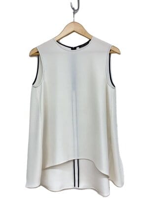 YOKO CHAN スカラップチュニック 36 ベージュ YOKO CHAN スカラップ