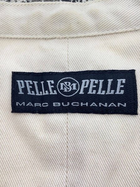 PELLE PELLE パイソン総柄デニムジャケット 蛇 ヘビ Gジャン B系