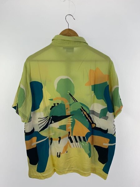 HELAS(ヘラス) / 半袖シャツ/L/レーヨン/GRN/総柄 | 古着の販売・通販 