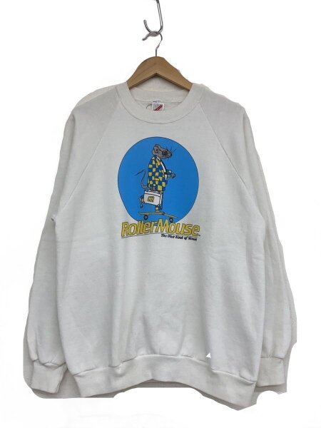 JERZEES(ジャージーズ) / スウェット/XL/コットン/WHT/プリント | 古着 
