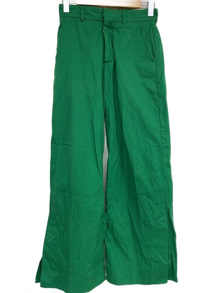 MASU(エムエーエスユー) / 22SS/COTTON WIDE TROUSERS/44/コットン/GRN 