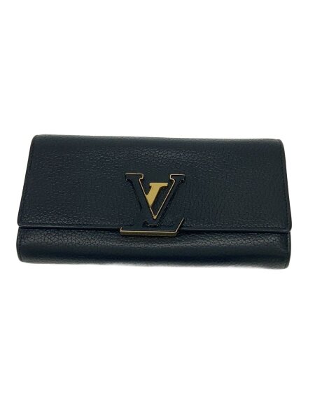 LOUIS VUITTON / ポルト・フォイユ・カプシーヌ_パルナセア/レザー/BLK/レディース LOUIS VUITTON(ルイヴィトン) / ポルト・フォイユ・カプシーヌ_